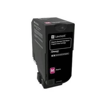 Show details for Lexmark 74C1SM0 74C0SMG) Magenta Toner Cartridge (7000 Yield) Picture of Lexmark 74C1SM0 74C0SMG) Magenta Toner Cartridge (7000 Yield)