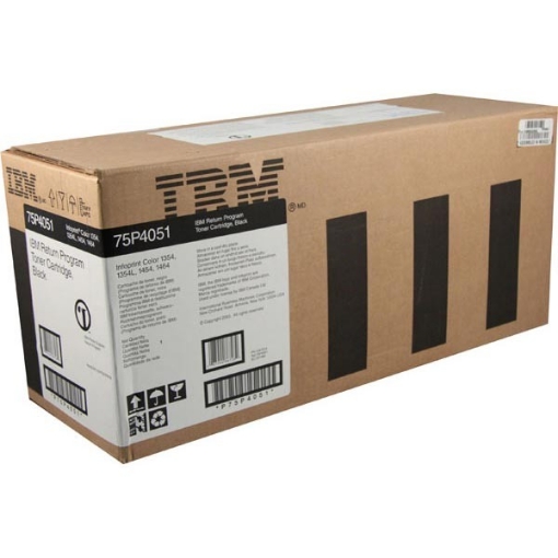 Picture of IBM 75P4051 OEM Black Laser Toner