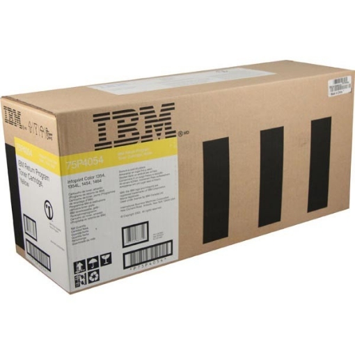 Picture of IBM 75P4054 OEM Yellow Toner