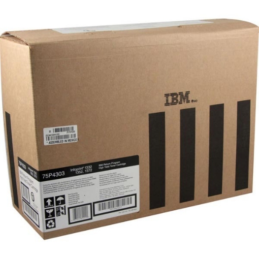 Picture of IBM 75P4303 OEM Black Toner Cartridge