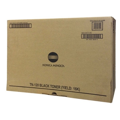 Picture of Konica Minolta 7640015-042 (TN-120) Black Toner Cartridge (16000 Yield)