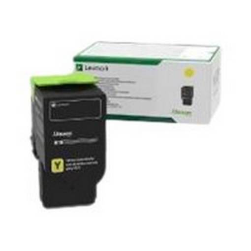 Picture of Lexmark 78C10Y0 Yellow Toner Cartridge (1400 Yield)