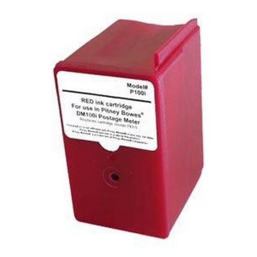 Picture of Premium 793-5 Compatible Pitney Bowes Red Inkjet Cartridge