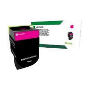 Show details for Lexmark 80C00MG (TAA Compliant Version 80C10M0) Magenta Toner Cartridge (1000 Yield) Picture of Lexmark 80C00MG (TAA Compliant Version 80C10M0) Magenta Toner Cartridge (1000 Yield)