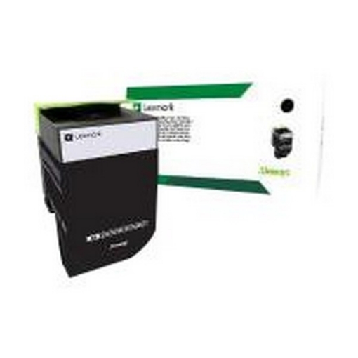 Picture of Lexmark 80C0SKG (TAA Compliant Version 80C1SK0) OEM Black Toner Cartridge