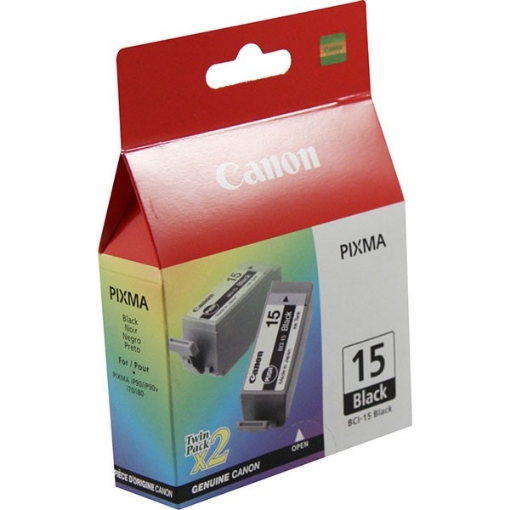 Picture of Canon 8190A003 (BCI-15B) OEM Black Inkjet Cartridge