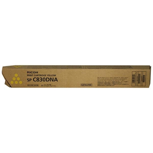 Picture of Ricoh 821182 OEM Yellow Toner Cartridge