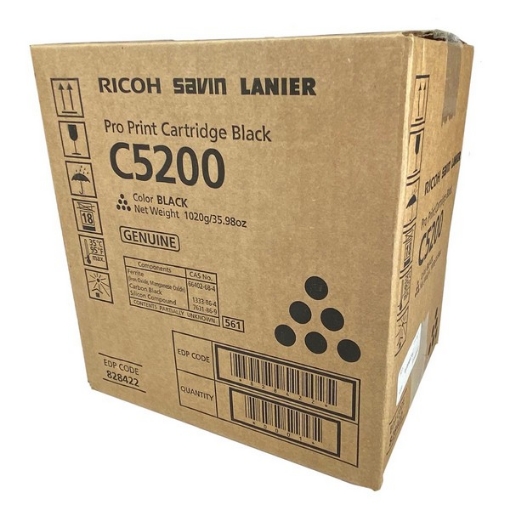 Picture of Ricoh 828422 OEM Black Toner Cartridge