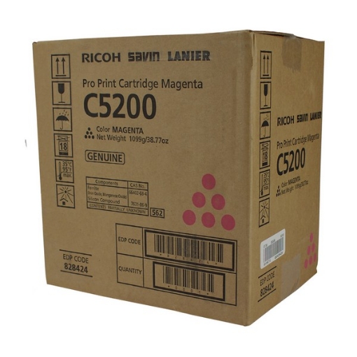 Picture of Ricoh 828424 OEM Magenta Toner Cartridge