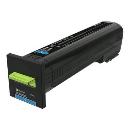 Picture of Lexmark 82K1HC0 82K0HCG) High Yield Cyan Toner Cartridge (17000 Yield)