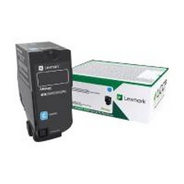 Show details for Lexmark 84C0HCG (TAA Compliant Version of 84C1HC0) High Yield Cyan Toner Cartridge (16000 Yield) Picture of Lexmark 84C0HCG (TAA Compliant Version of 84C1HC0) High Yield Cyan Toner Cartridge (16000 Yield)