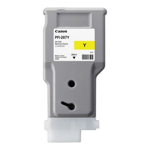 Picture of Canon 8792B001 (PFI-207Y) OEM Yellow Ink Cartridge