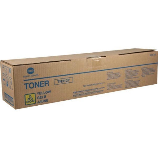 Picture of Konica Minolta 8938702 Yellow Toner (12000 Yield)