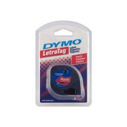 Picture of DYMO 91333 OEM Black on Red P-Touch Label Tape