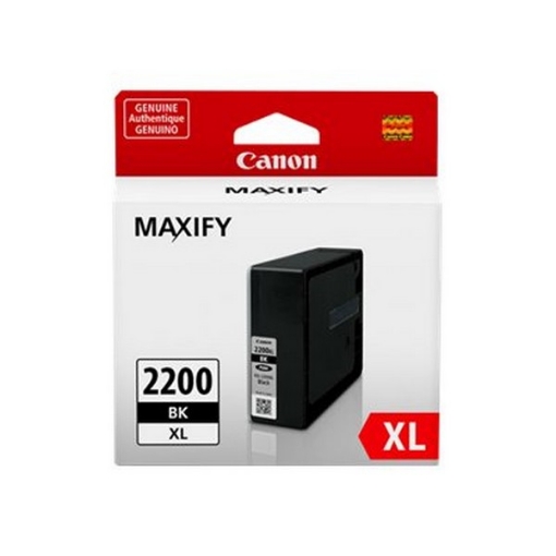 Picture of Canon 9255B001 (PGI-2200XLBk) High Yield Black Inkjet Cartridge (2500 Yield)