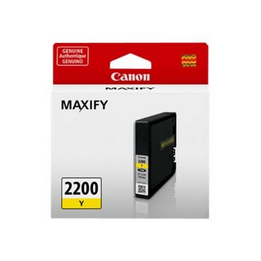 Picture of Canon 9306B001 (PGI-2200Y) Yellow Ink Tank (700 Yield)