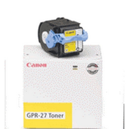 Picture of Canon 9642A008AA (GPR-27Y) Yellow Toner Cartridge (6000 Yield)