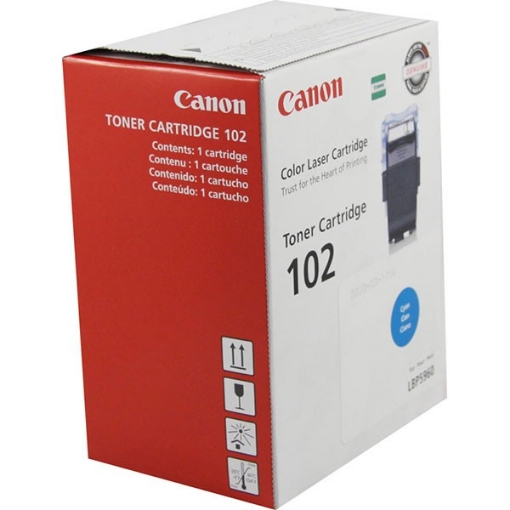 Picture of Canon 9644A006AA (CRG-102C) OEM Cyan Toner Printer Cartridge