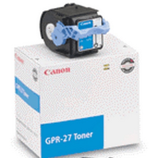 Picture of Canon 9644A008AA (GPR-27C) Cyan Toner Printer Cartridge (6000 Yield)