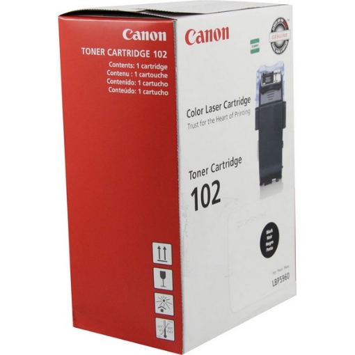 Picture of Canon 9645A006AA (CRG-102BK) OEM Black Toner Printer Cartridge