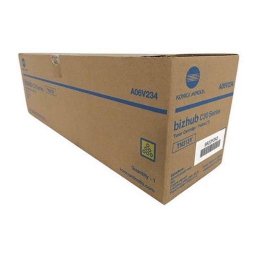 Picture of Konica Minolta A06V234 OEM Yellow Toner Cartridge