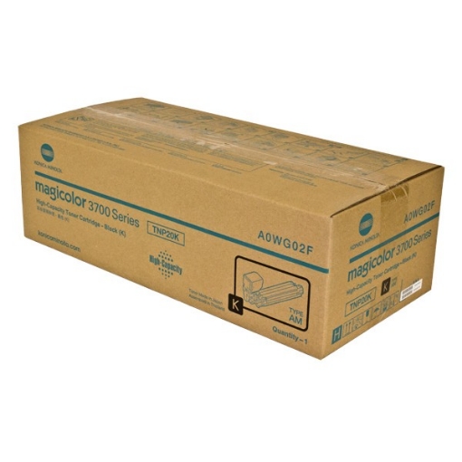 Picture of Konica Minolta A0WG02F Black Toner Cartridge (5000 Yield)