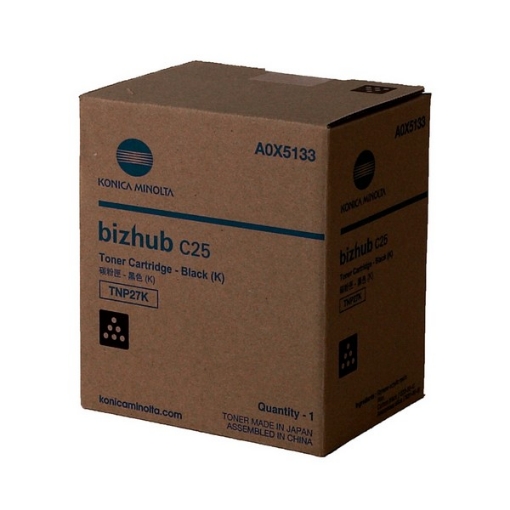 Picture of Konica Minolta A0X5133 Black Toner Cartridge (6000 Yield)