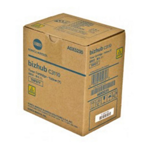 Picture of Konica Minolta A0X5235 Yellow Toner Cartridge (6000 Yield)