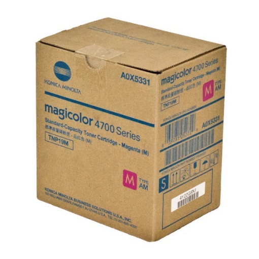 Picture of Konica Minolta A0X5331 Magenta Toner Cartridge (4000 Yield)