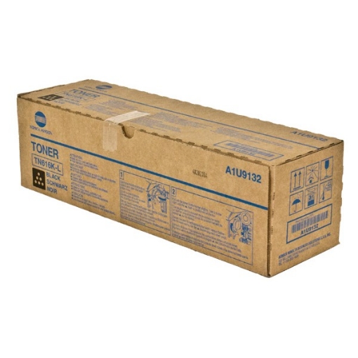 Picture of Konica Minolta A1U9132 (TN-616KL) Black Toner Cartridge (37000 Yield)