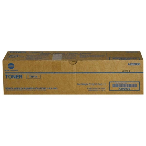 Picture of Konica Minolta A202030 (TN-414) OEM Black Toner Cartridge