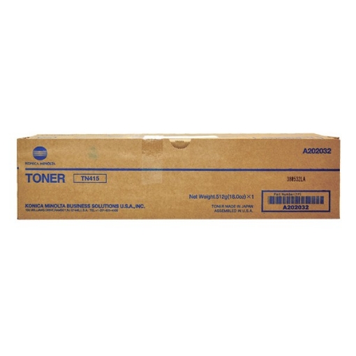 Picture of Konica Minolta A202032 (TN-415) OEM Black Toner Cartridge