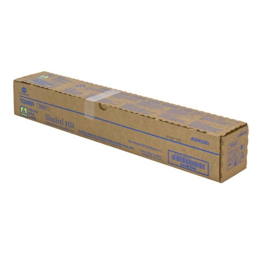 Picture of Konica Minolta A33K230 (TN-321Y) Yellow Toner Cartridge (24000 Yield)