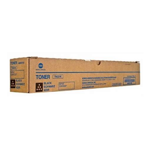 Picture of Konica Minolta A8K3130 (TN-221K) Black Toner Cartridge (24000 Yield)