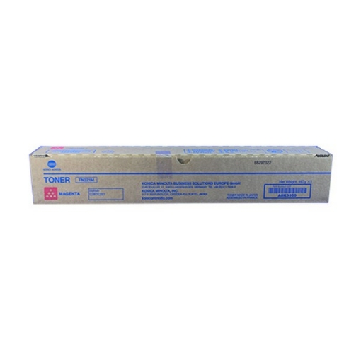 Picture of Konica Minolta A8K3330 (TN-221M) OEM Magenta Toner Cartridge