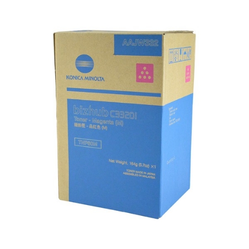 Picture of Konica Minolta AAJW332 (TNP80M) Magenta Toner Cartridge (9000 Yield)