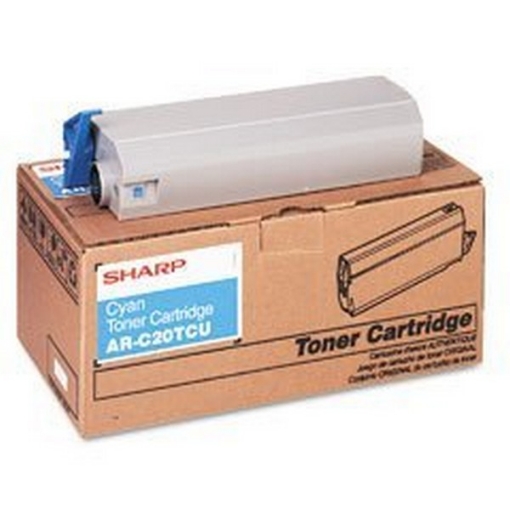 Picture of Sharp AR-C20TCU OEM Cyan Laser Toner Cartridge