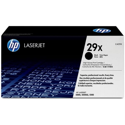 Picture of HP C4129X (HP 29X) High Yield Black Toner Cartridge (10000 Yield)