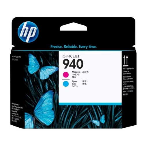 Picture of HP C4901A (HP 940) Cyan, Magenta Printhead Inkjet Cartridge