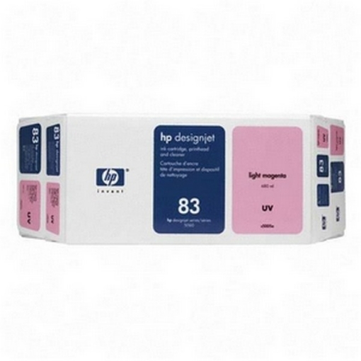 Picture of HP C5005A (HP 83) OEM UV Light Magenta Cartridge / Printhead / Cleaner (Value Pack)