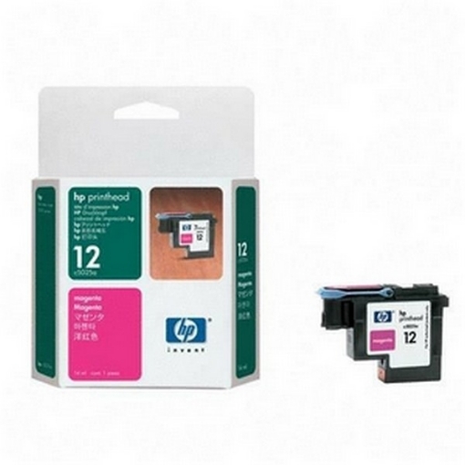 Picture of HP C5025A (HP 12) OEM Magenta Inkjet Cartridge Printhead