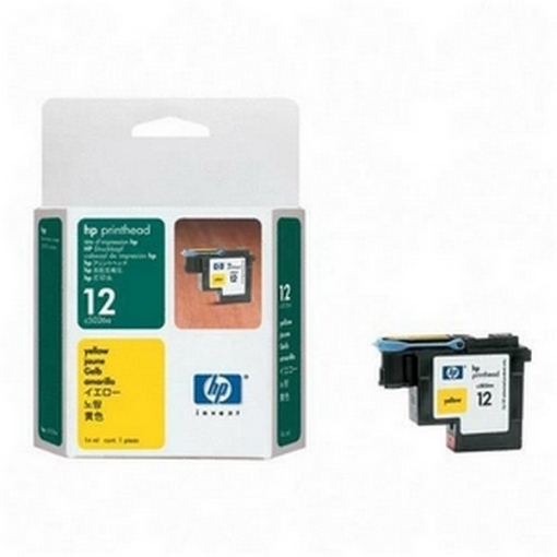 Picture of HP C5026A (HP 12) OEM Yellow Inkjet Cartridge Printhead