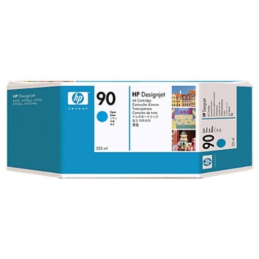 Picture of HP C5060A (HP 90) Cyan Print Cartridge (225 ml)