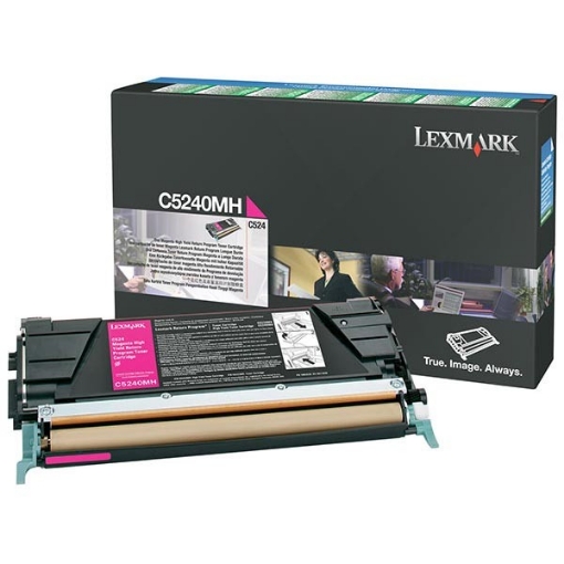 Picture of Lexmark C5246MH OEM High Yield Magenta Toner