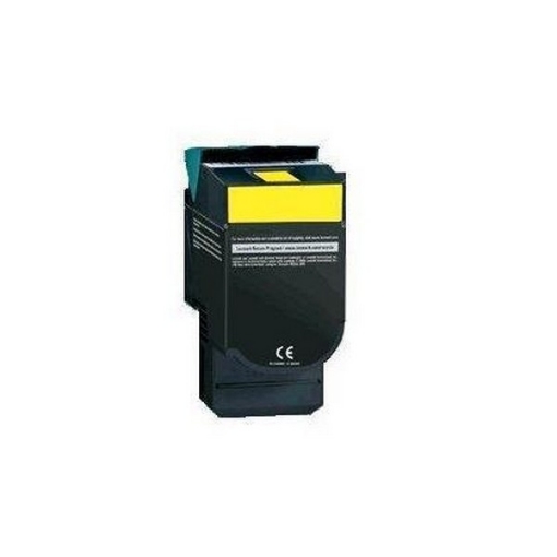 Picture of Premium C544X1YG Compatible Lexmark Yellow Toner Cartridge