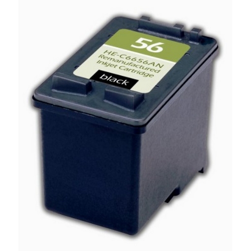 Picture of Compatible C6656AN (HP 56) Compatible HP Black Inkjet Cartridge