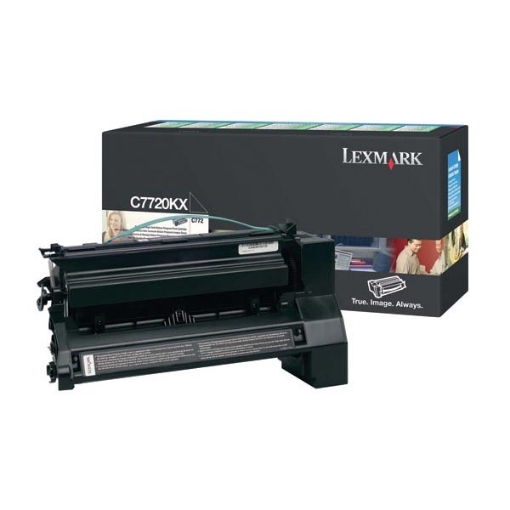 Picture of Lexmark C7720KX Extra High Yield Black Print Cartridge