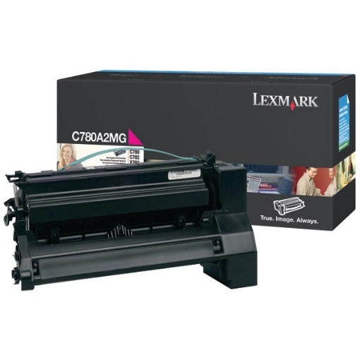 Picture of Lexmark C780A2MG OEM Magenta Print Cartridge