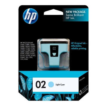 Show details for HP C8774WN (HP 02) Light Cyan Inkjet Cartridge (500 Yield) Picture of HP C8774WN (HP 02) Light Cyan Inkjet Cartridge (500 Yield)