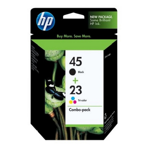 Picture of HP C8790FN (HP 45) OEM Black & Color Print Cartridge